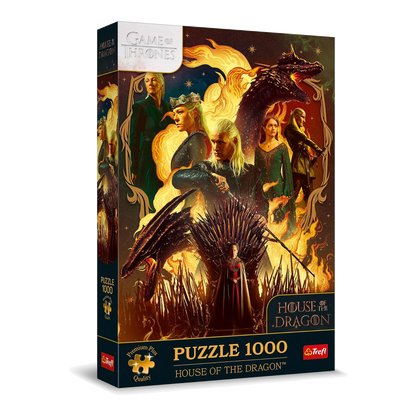Sárkányok háza Trefl 1000 darabos kirakó puzzle (TR-12068) - puzzlegarden
