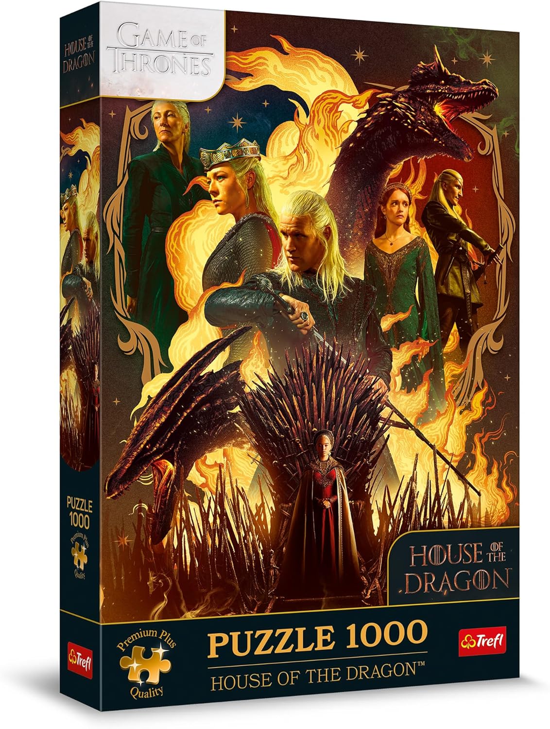 Sárkányok háza Trefl 1000 darabos kirakó puzzle (TR - 12068 5900511120684) - puzzlegarden