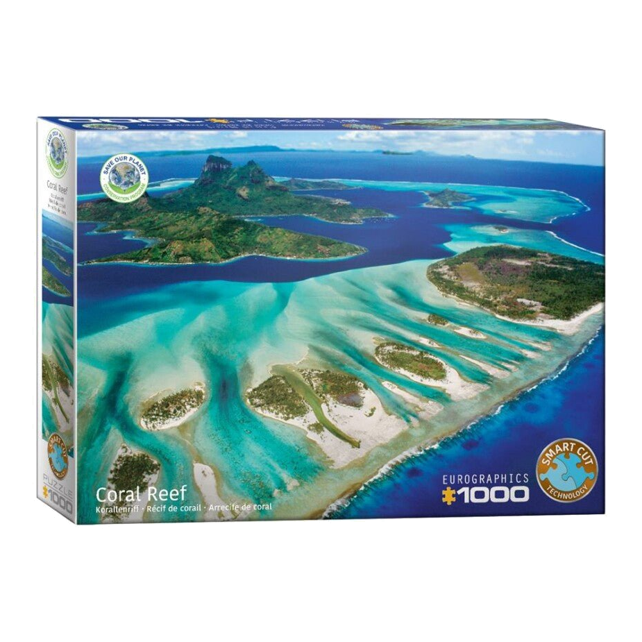 Save the Planet! - Korallzátony Eurographics 1000 darabos kirakó puzzle (EUR-6000-5538) - puzzlegarden
