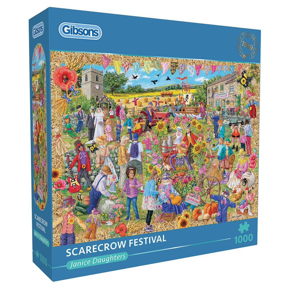 Scarecrow Festival Gibsons 1000 darabos kirakó puzzle (G - G6422 ) - puzzlegarden