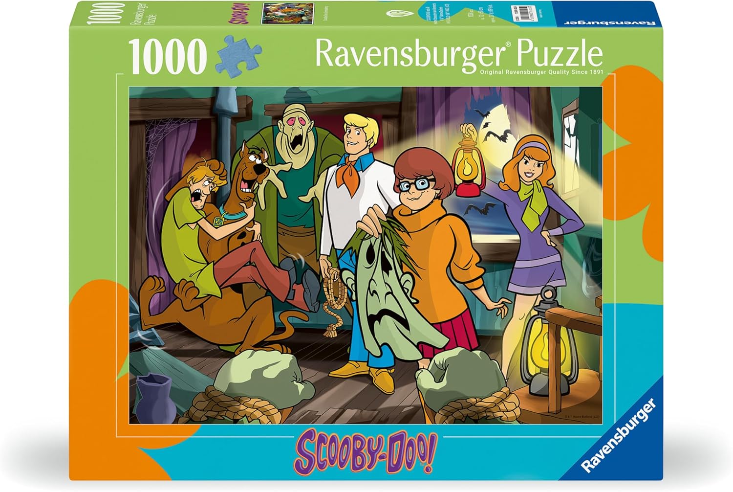 Scooby - Doo: Leleplezés Ravensburger 1000 darabos kirakó puzzle (RA - 12000405 4005555004059) - puzzlegarden