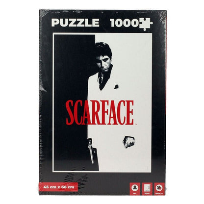 A Sebhelyesarcú SD Toys 1000 darabos kirakó puzzle (SD-SF01 8435450243554) - puzzlegarden