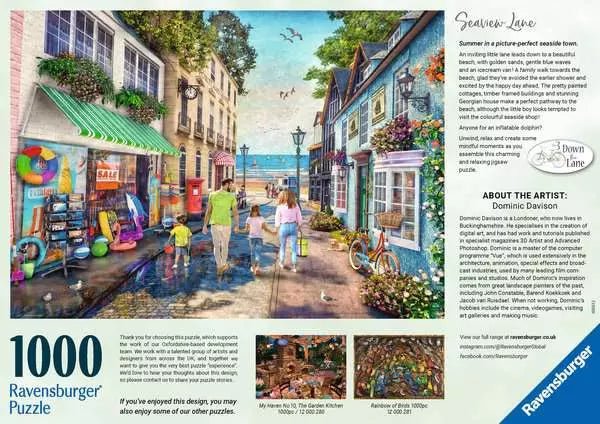 Seaview Lane Ravensburger 1000 darabos kirakó puzzle (RA - 12000279) - puzzlegarden