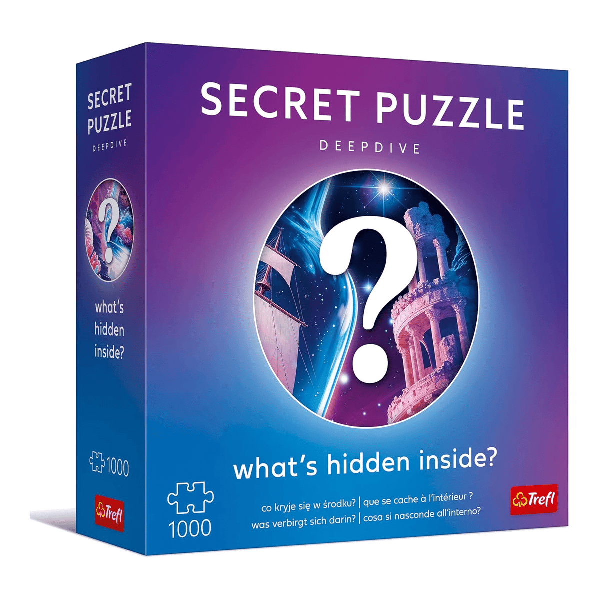 Secret Puzzle – Mélymerülés Trefl 1000 darabos kirakó puzzle (TR-12103) - puzzlegarden