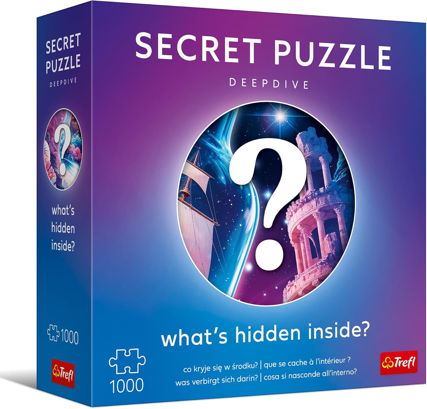 Secret Puzzle – Mélymerülés Trefl 1000 darabos kirakó puzzle (TR-12103) - puzzlegarden