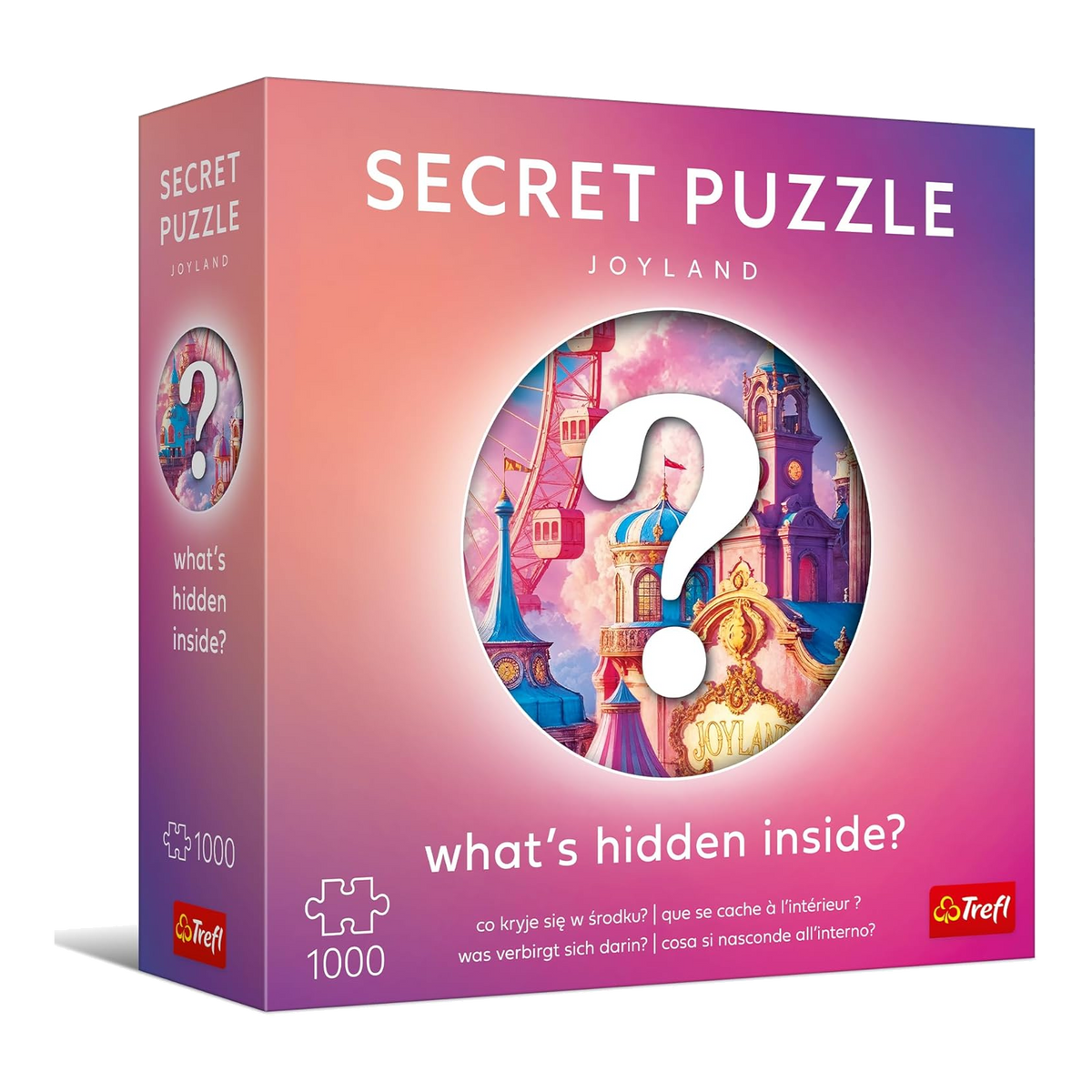 Secret Puzzle – Vidámország Trefl 1000 darabos kirakó puzzle (TR-12102) - puzzlegarden