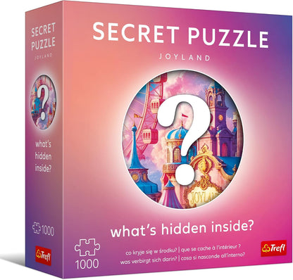 Secret Puzzle – Vidámország Trefl 1000 darabos kirakó puzzle (TR-12102) - puzzlegarden