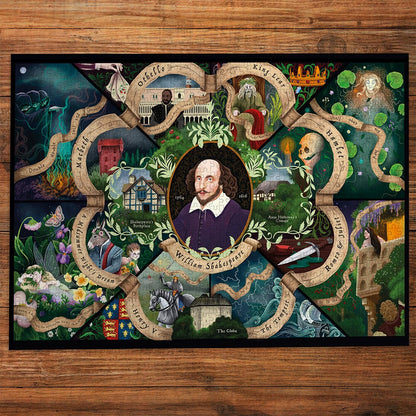 Shakespeare Gibsons 1000 darabos kirakó puzzle (G-G7170) - puzzlegarden