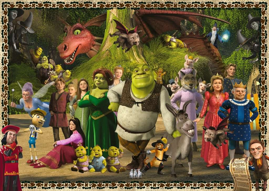 Shrek és barátai – teljes kirakókép
