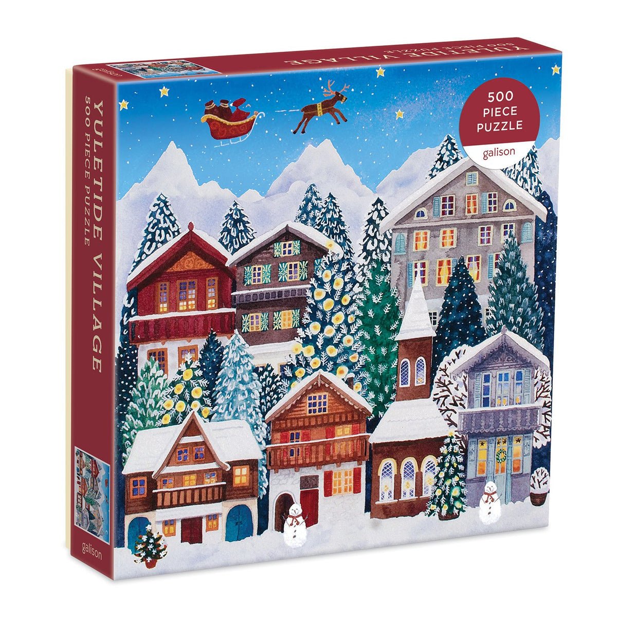 Skandináv Karácsony Galison 500 darabos kirakó puzzle (GA-M021822L-YV 9780735366732) - puzzlegarden