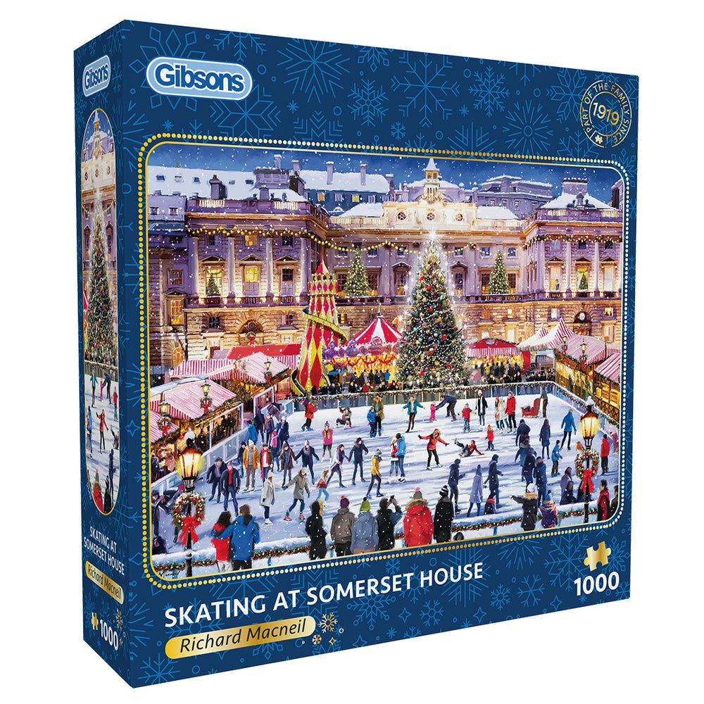 Skating at Somerset House Gibsons 1000 darabos kirakó puzzle (G - G6419 ) - puzzlegarden