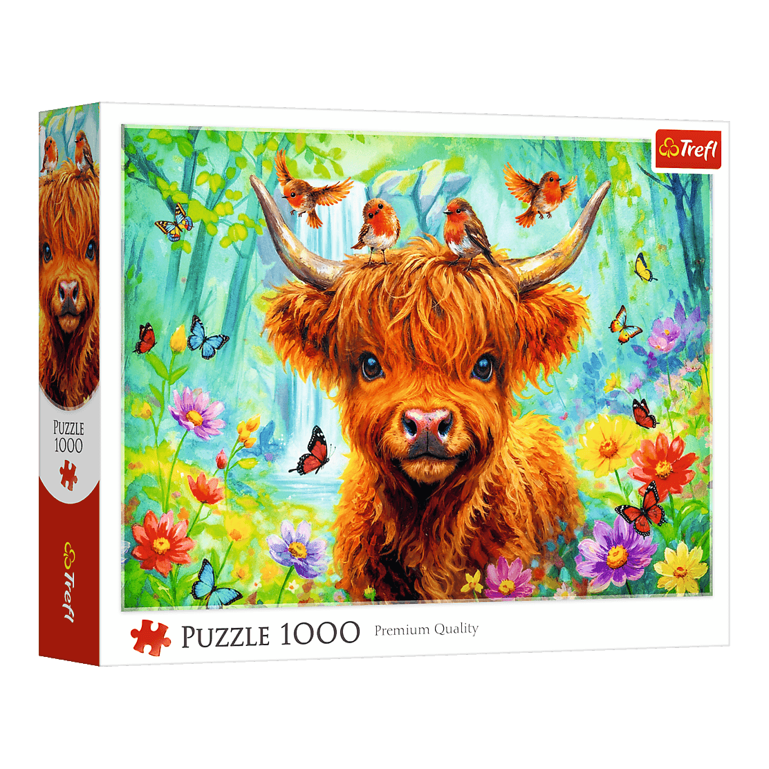 Skót-felföldi marha Trefl 1000 darabos kirakó puzzle (TR-10998) - puzzlegarden