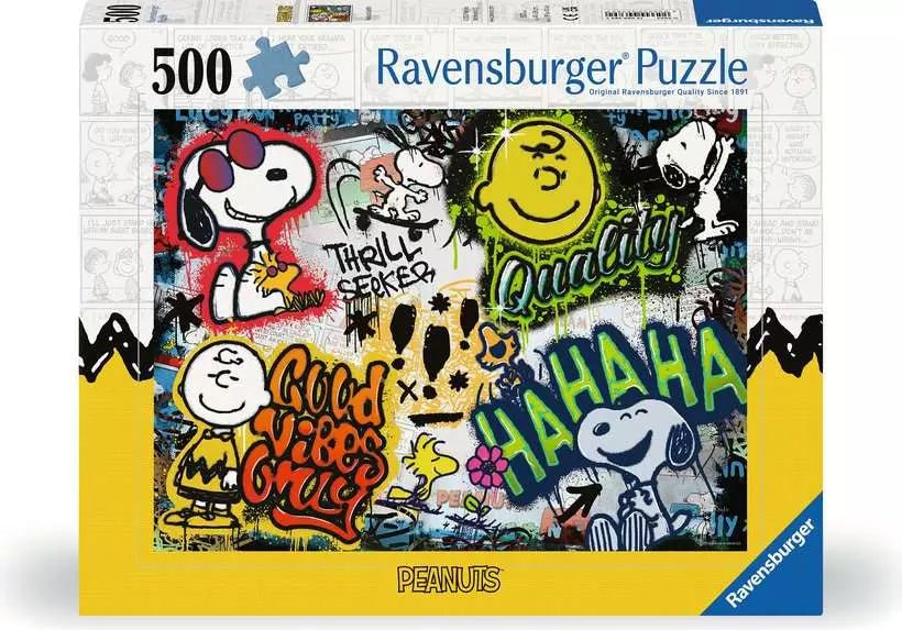Snoopy Graffiti Ravensburger 500 darabos kirakó puzzle (RA-12000389) - puzzlegarden
