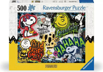 Snoopy Graffiti Ravensburger 500 darabos kirakó puzzle (RA-12000389) - puzzlegarden