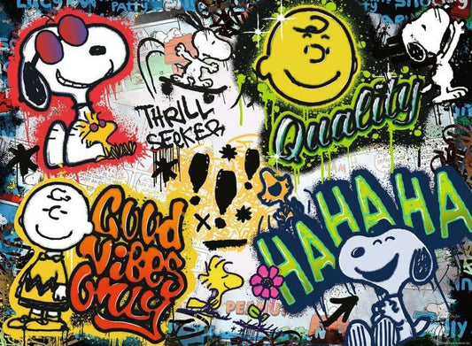 Snoopy Graffiti Ravensburger 500 darabos kirakó puzzle (RA - 17538) - puzzlegarden