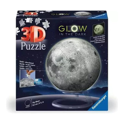 Sötétben világító Hold - 3D Ravensburger 72 darabos kirakó puzzle (RA-11586) - puzzlegarden