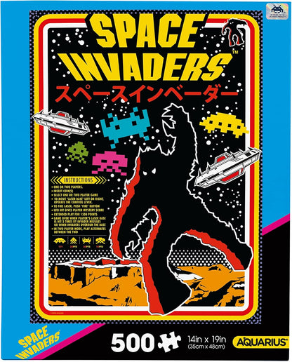 Space Invaders Aquarius 500 darabos kirakó puzzle (AQ - 62352 840391170742) - puzzlegarden