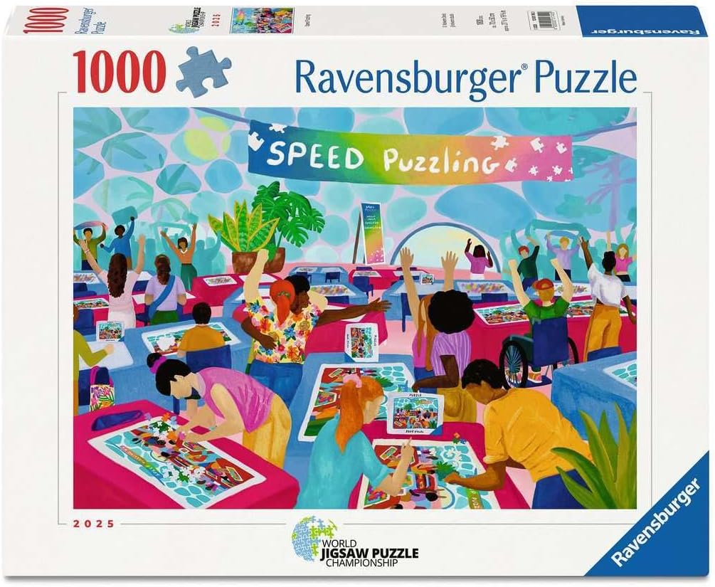 Speed Puzzling - WJPC 2025 Ravensburger 1000 darabos kirakó puzzle (RA-12001740) - puzzlegarden