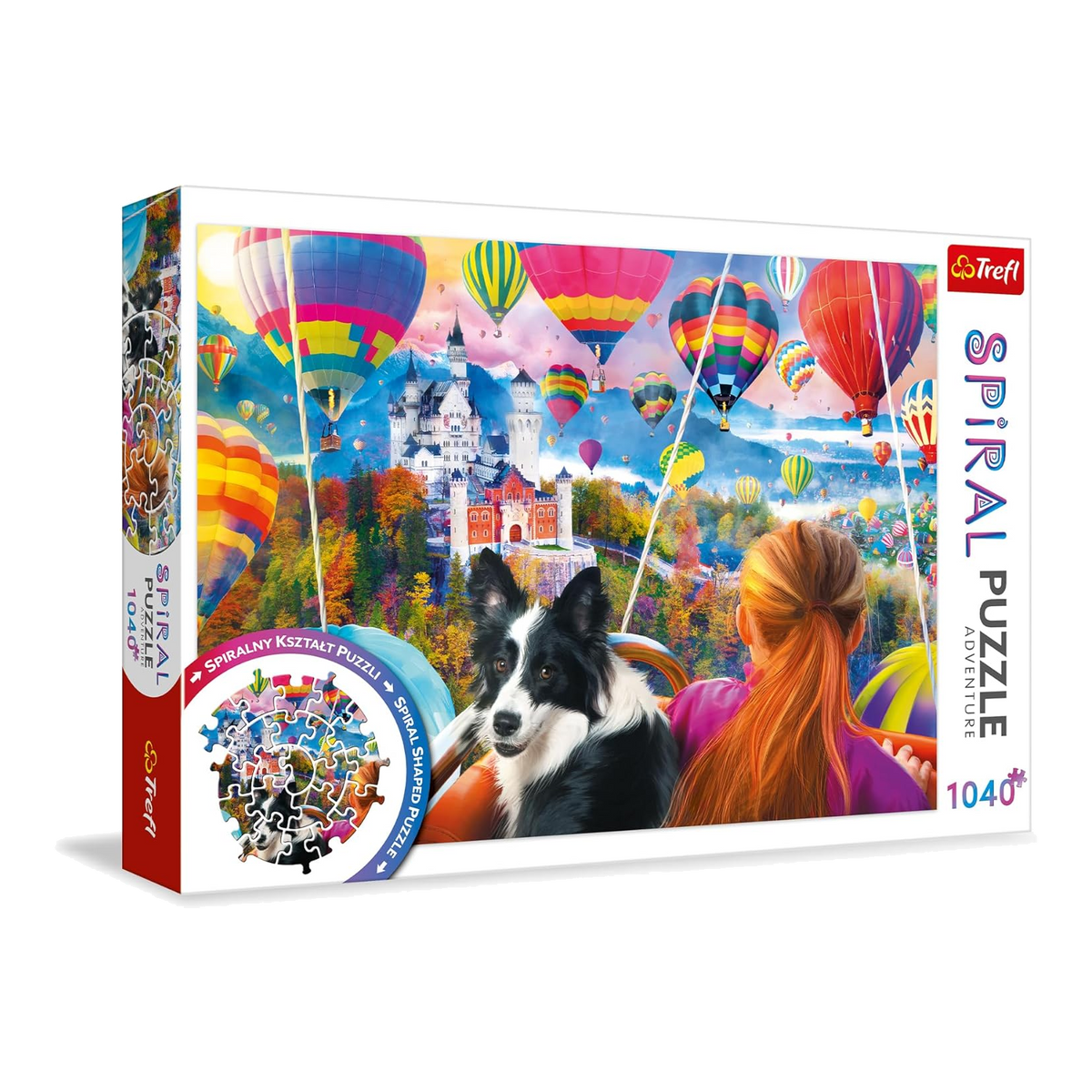 Spirál puzzle - Hőlégballon Fesztivál Trefl 1040 darabos kirakó puzzle (TR-40018) - puzzlegarden