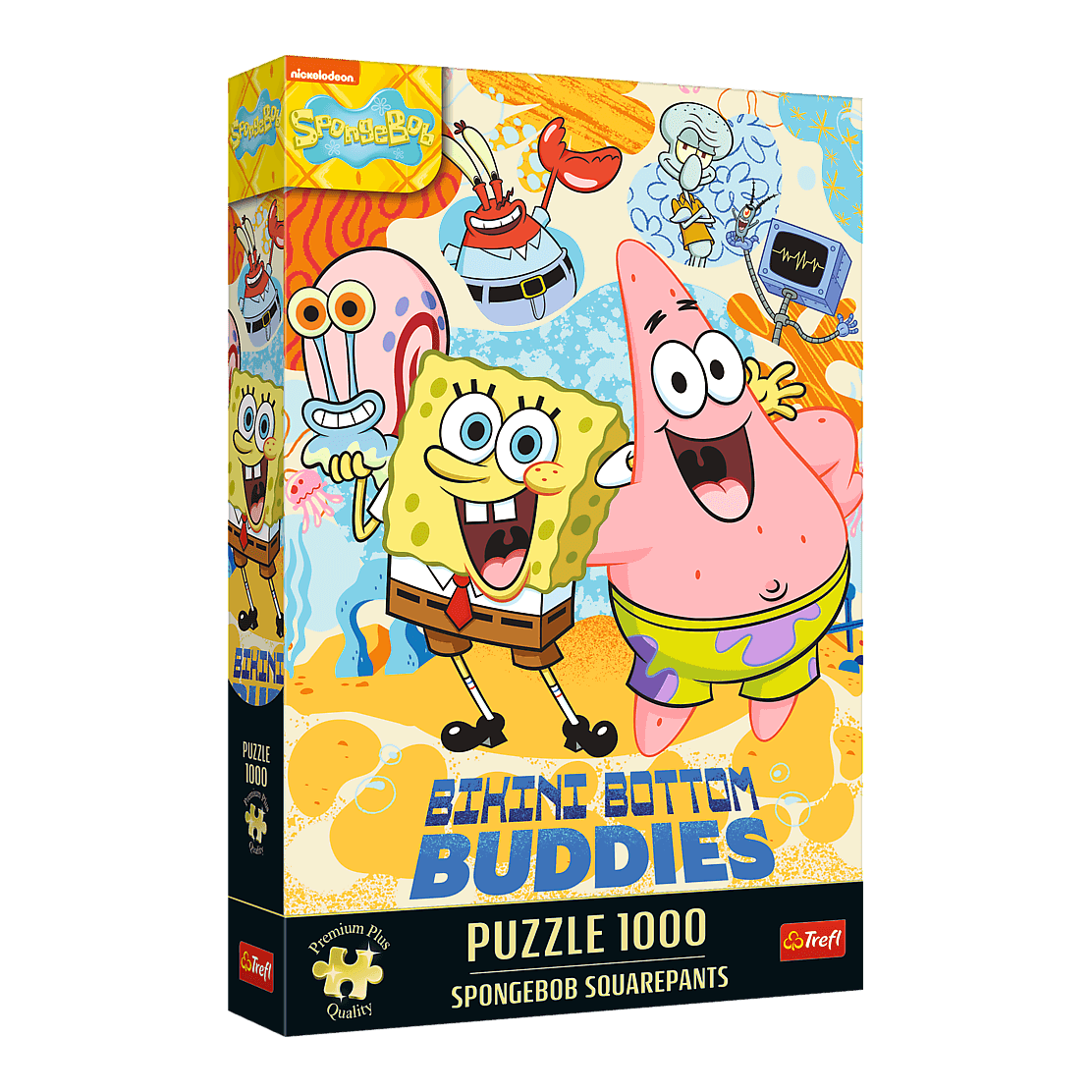 SpongyaBob Kockanadrág Trefl 1000 darabos kirakó puzzle (TR-12081) - puzzlegarden