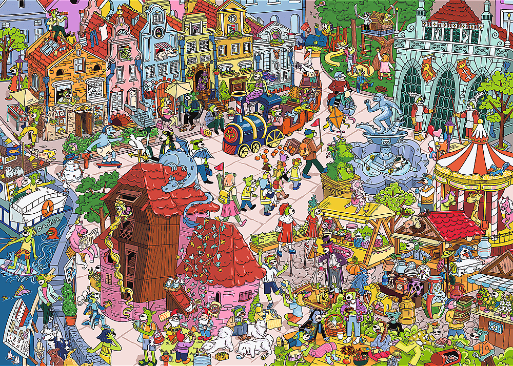 Spy Guy: Elveszett tárgyak – Gdańsk Trefl 500 darabos kirakó puzzle (TR-37479) - puzzlegarden