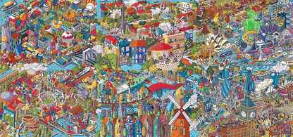 Spy Guy – Városi kaland Trefl 6000 darabos kirakó puzzle (TR-81049) - puzzlegarden