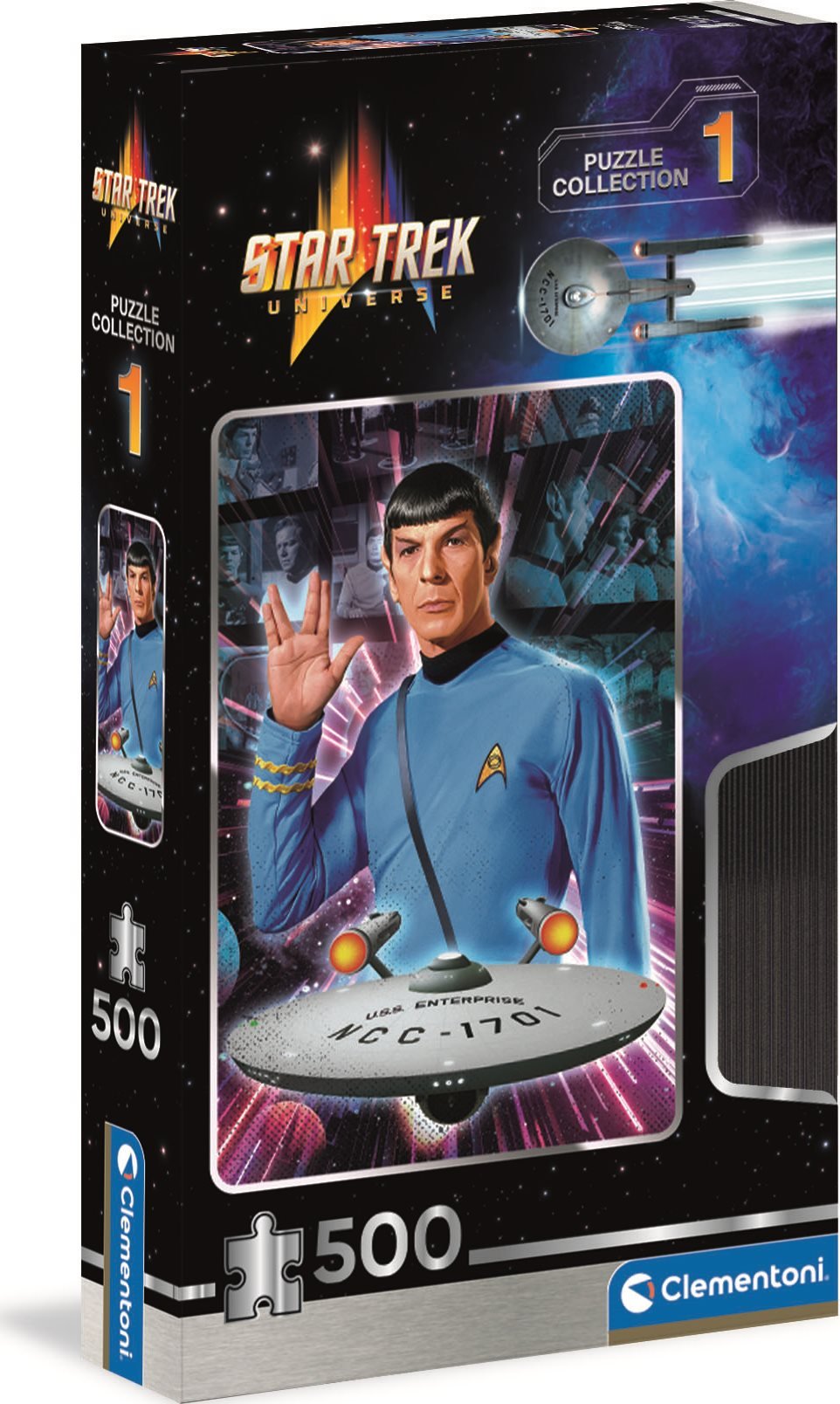 Star Trek Universe 1 Clementoni 500 darabos kirakó puzzle (CL-35140 8005125351404) - puzzlegarden