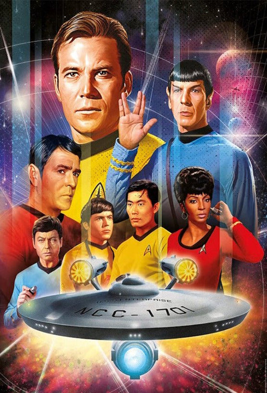 Star Trek Universe 4 Clementoni 500 darabos kirakó puzzle (CL-35143 8005125351435) - puzzlegarden