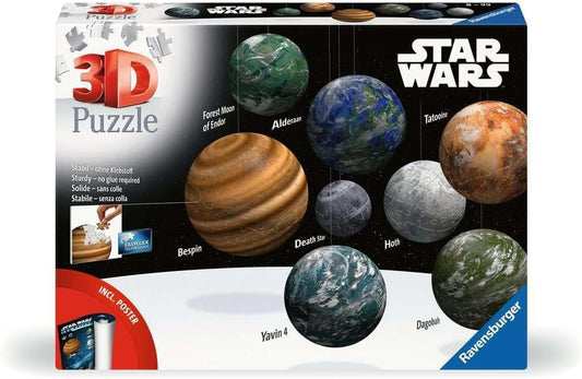 Star Wars Galaxis - 3D Ravensburger 531 darabos kirakó puzzle (RA-11577) - puzzlegarden