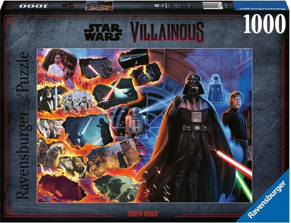 Star Wars Villainous - Darth Vader Ravensburger 1000 darabos kirakó puzzle (RA-17339 4005556173396) - puzzlegarden