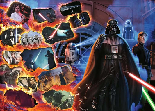 Star Wars Villainous - Darth Vader Ravensburger 1000 darabos kirakó puzzle (RA-17339 4005556173396) - puzzlegarden