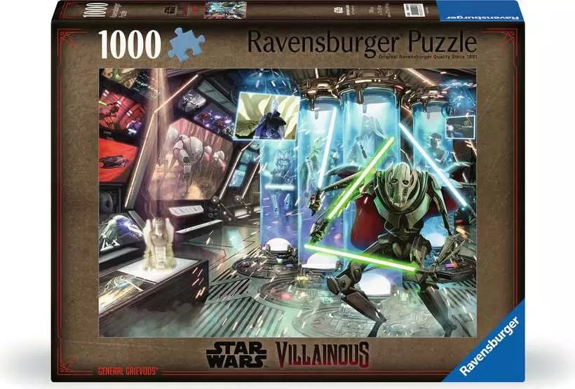 Star Wars Villainous - Grievous tábornok Ravensburger 1000 darabos kirakó puzzle (RA-12000270) - puzzlegarden