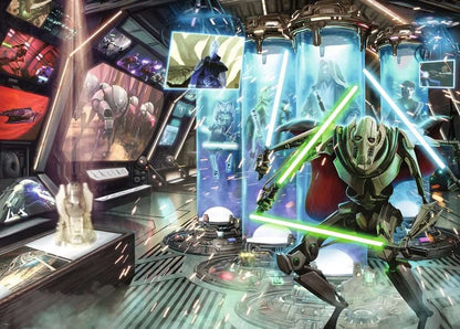 Star Wars Villainous - Grievous tábornok Ravensburger 1000 darabos kirakó puzzle (RA-17342 4005556173426) - puzzlegarden