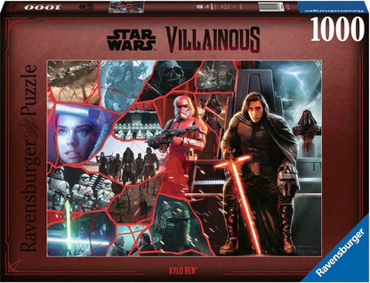 Star Wars Villainous - Kylo Ren Ravensburger 1000 darabos kirakó puzzle (RA-17340 4005556173402) - puzzlegarden