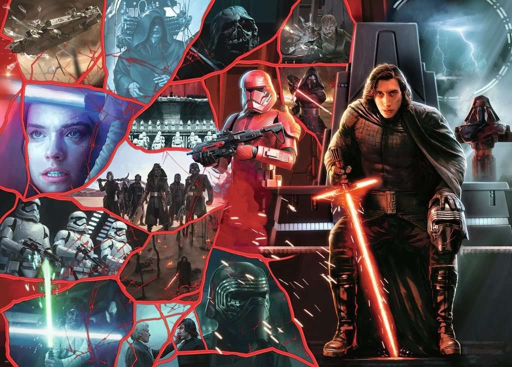 Star Wars Villainous - Kylo Ren Ravensburger 1000 darabos kirakó puzzle (RA-17340 4005556173402) - puzzlegarden