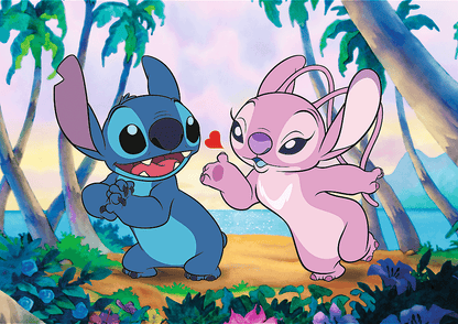 Stitch és Angel Trefl 1000 darabos kirakó puzzle (TR - 12079 5900511120790) - puzzlegarden