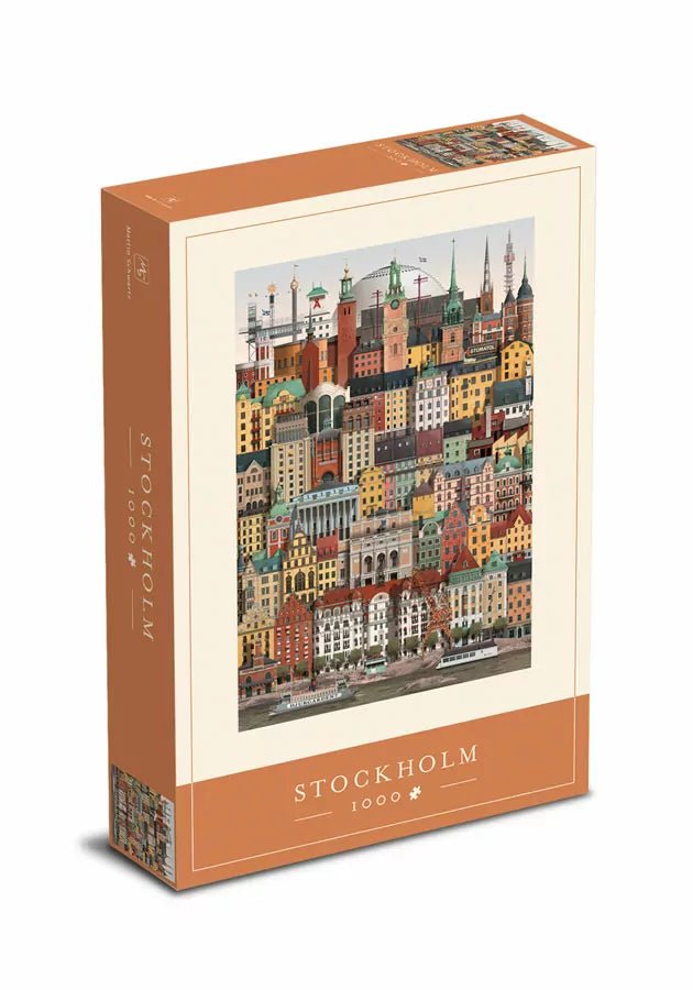 Stockholm Martin Schwartz 1000 darabos kirakó puzzle (MS-MS1603-2) - puzzlegarden