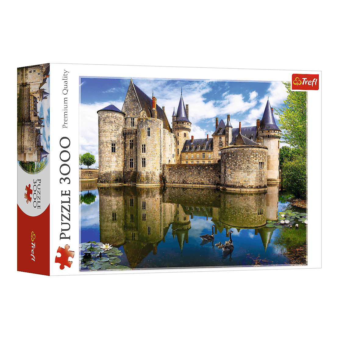 Sully-sur-Loire kastélya, Franciaország Trefl 3000 darabos kirakó puzzle (TR-33075) - puzzlegarden