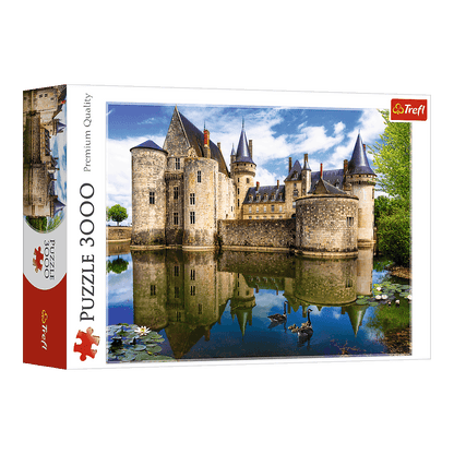 Sully-sur-Loire kastélya, Franciaország Trefl 3000 darabos kirakó puzzle (TR-33075) - puzzlegarden