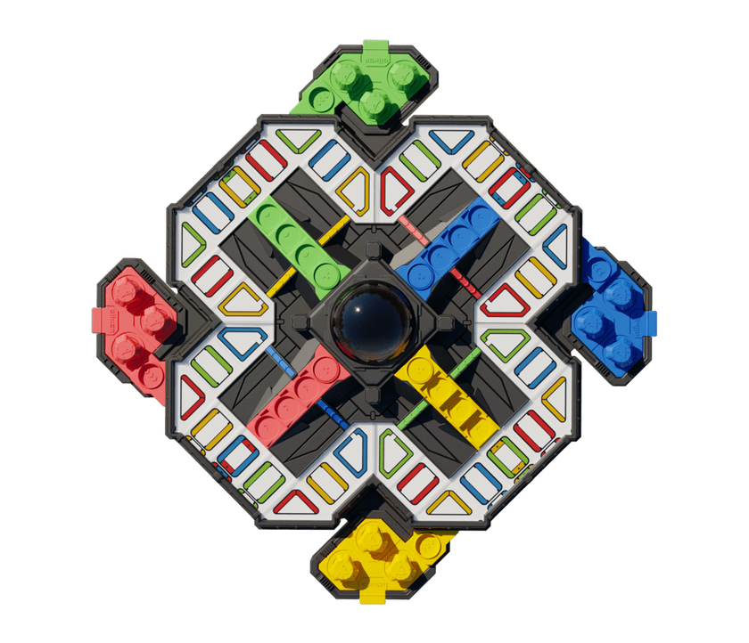 Super Ludo - Ki nevet a végén? - elektronikus logikai játék Giiker egyéb darabos kirakó puzzle (GI-6971421890454) - puzzlegarden