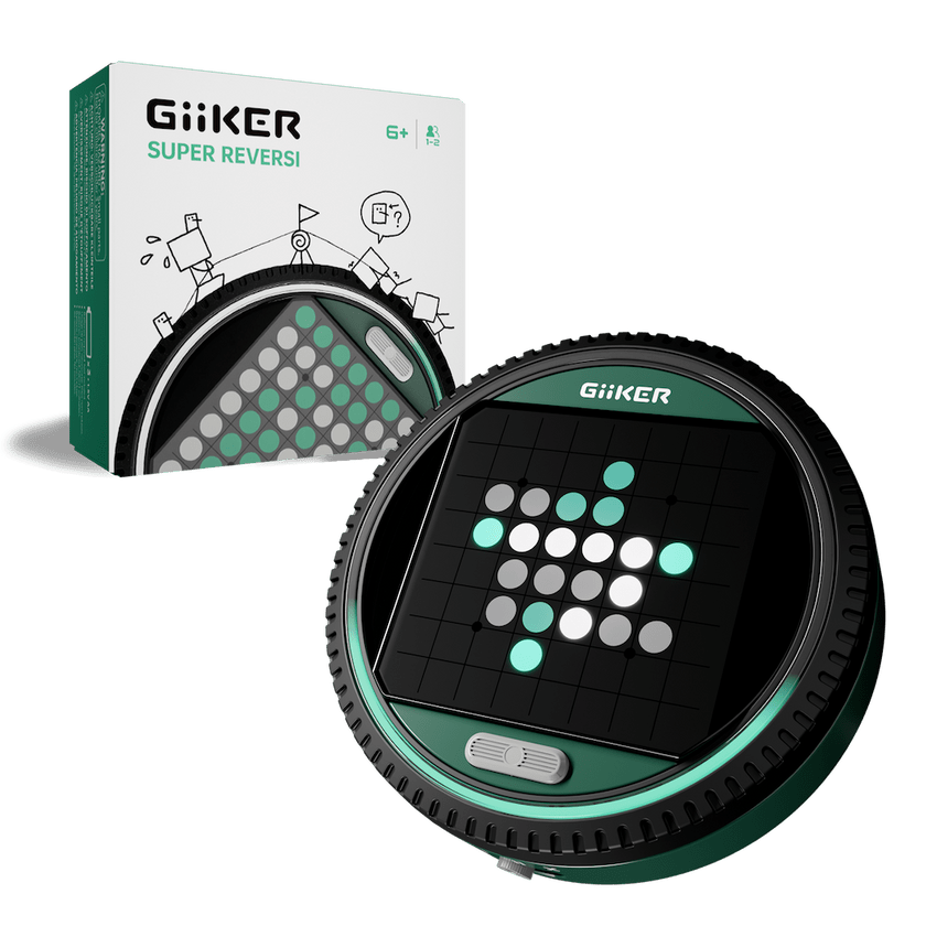 Super Reversi - elektronikus logikai játék Giiker egyéb darabos kirakó puzzle (GI-6971421890607) - puzzlegarden