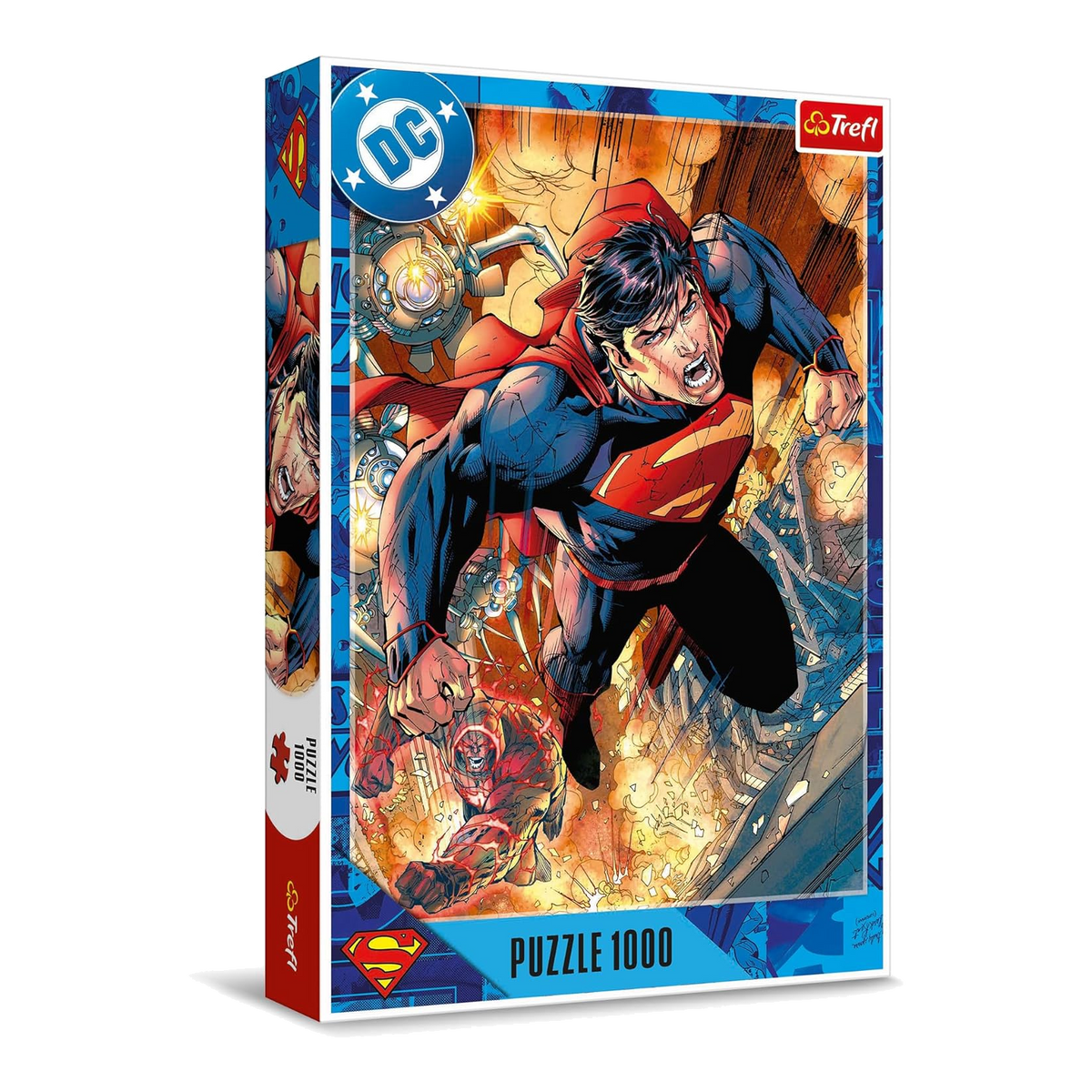 Superman akcióban Trefl 1000 darabos kirakó puzzle (TR-10936) - puzzlegarden