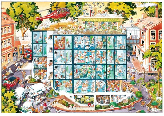 Sürgősségi osztály HEYE 2000 darabos kirakó puzzle (HE - 25784) - puzzlegarden