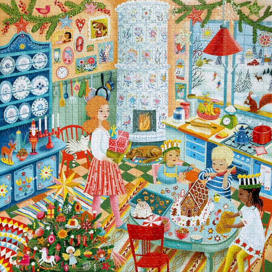 Svéd ünnepi konyha Eeboo 1000 darabos kirakó puzzle (EB-PZT750) - puzzlegarden