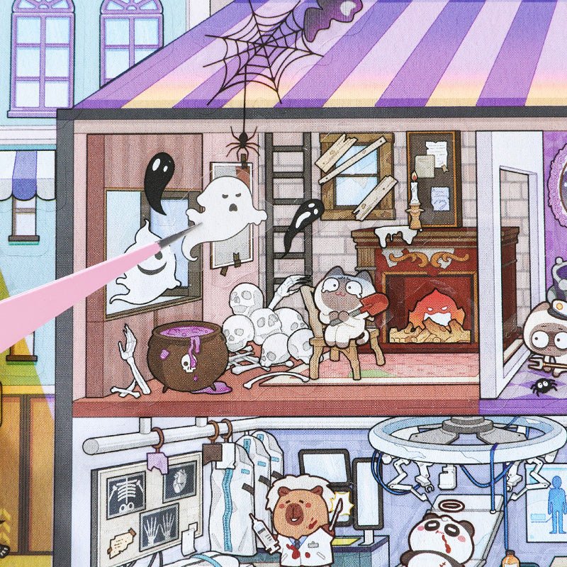 Szabadulószoba - matricajelenet Simno 1 darabos kirakó puzzle (SN-6941776324201) - puzzlegarden