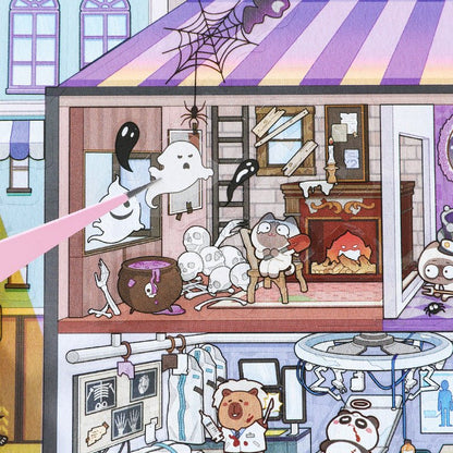 Szabadulószoba - matricajelenet Simno 1 darabos kirakó puzzle (SN-6941776324201) - puzzlegarden