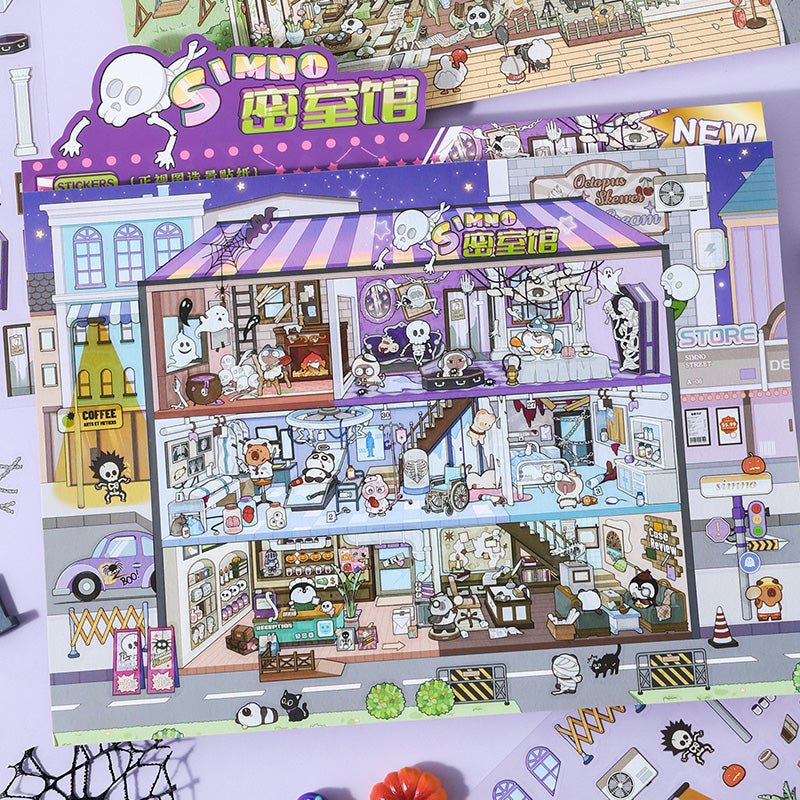 Szabadulószoba - matricajelenet Simno 1 darabos kirakó puzzle (SN-6941776324201) - puzzlegarden