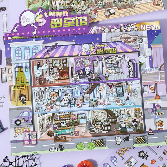 Szabadulószoba - matricajelenet Simno 1 darabos kirakó puzzle (SN-6941776324201) - puzzlegarden