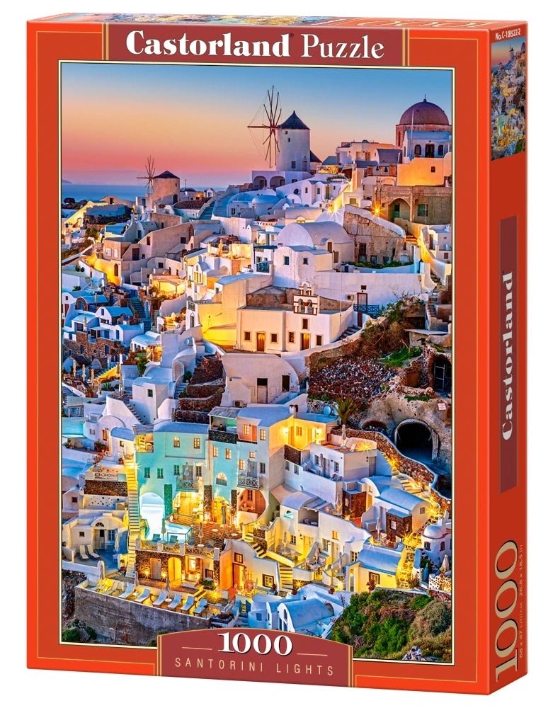 Szantorini Fények Castorland 1000 darabos kirakó puzzle (C-103522 5904438103522) - puzzlegarden