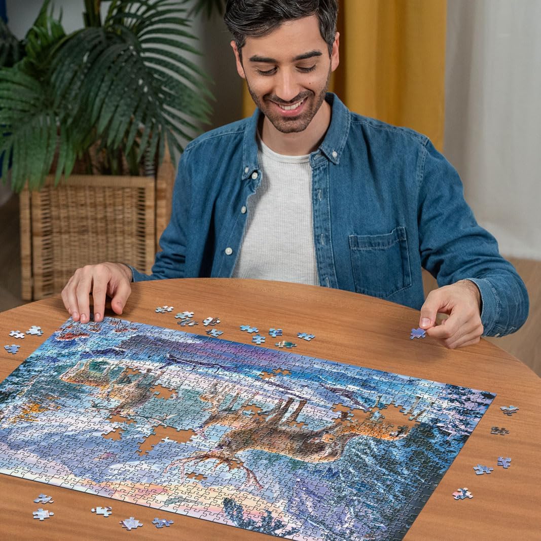 Szarvasok télen Ravensburger 1000 darabos kirakó puzzle (RA - 12000888 4005555008880) - puzzlegarden